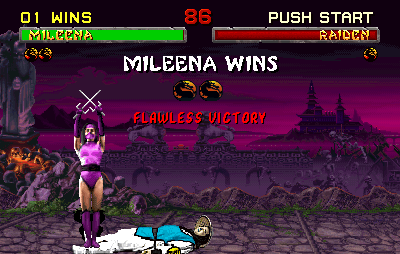 Mortal Kombat II screenshot 4 for Playstation
